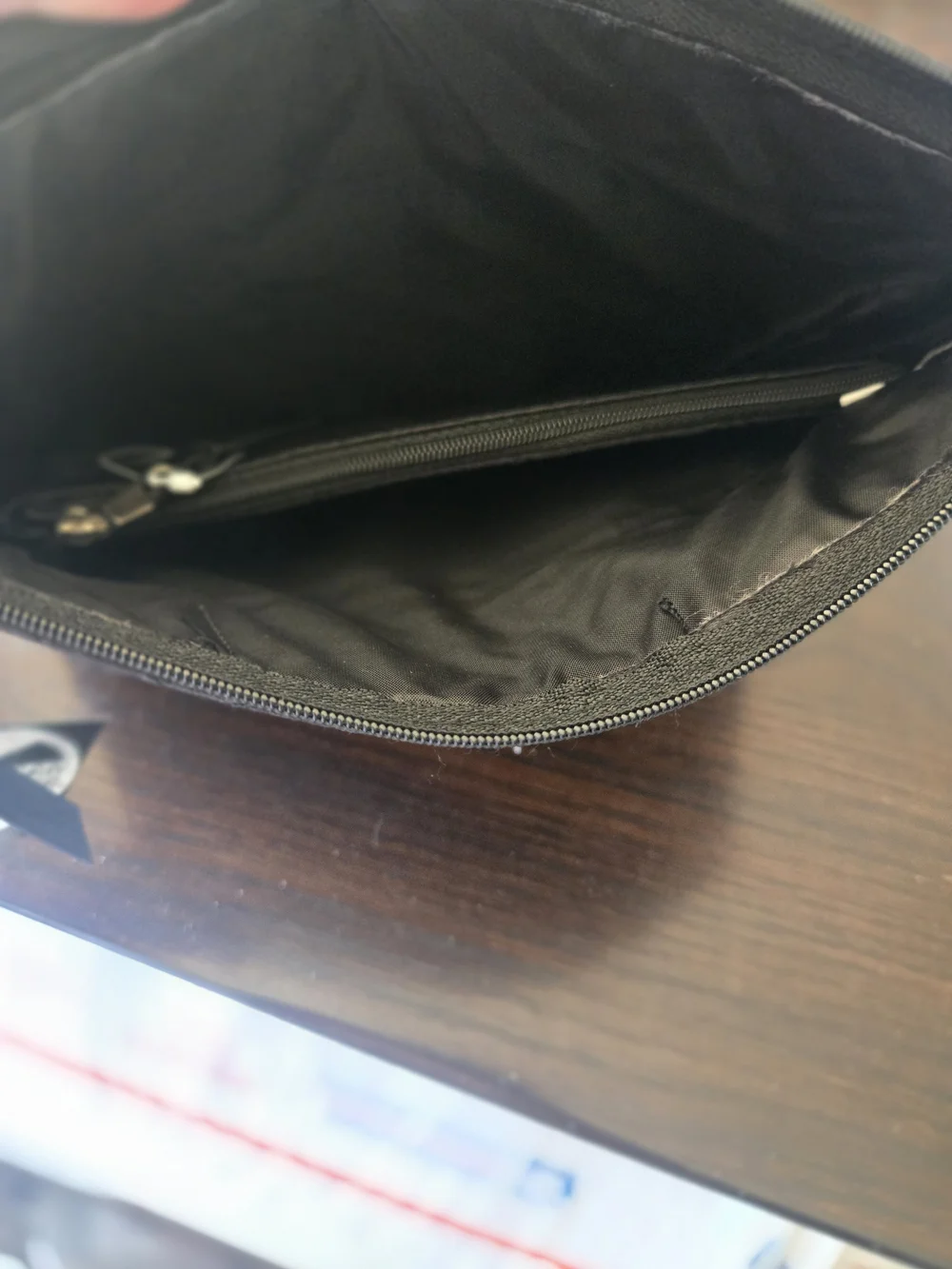 American Tourister Black Quilted Cosmetic Pouch